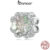 Bamoer 925 Sterling Sliver Charme De Quatro Folhas Desenho De Trevo Acessórios Para Pulseiras Meninas Femininas