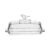 Manteigueira Retangular com Tampa Bird 18x10x9cm Cristal Ecológico – Wolff