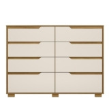 Comoda Georgia Quarto com 8 Gavetas