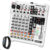 Mesa De Som Taramps T 0602 Player 6 Canais Bluetooth USB Echo FX Equalizador Mixer + Relógio