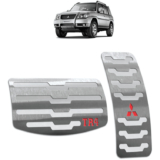 Pedaleira Pajero Tr4 10/15 Automático Aço Inox – Não fura o pedal
