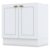Armário de Cozinha Nova York 2 Portas 1 Prateleira Branco Hp – Henn