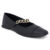 Sapatilha Moleca Bico Fino Casual Feminina Laço Corrente Original