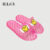 IELGY Summer Women Indoor Home Banheiro De Verão Plástico Antiderrapante Soft Sole PVC Crystal Clear Slippers