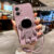 Capa Para Suporte Motorola G31 G54 G84 G62 5G G72 G73 G13 G23 G32 TPU Eletroplatada À Prova De Choque Com Alça