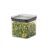 Pote de acrílico 620ml com tampa hermético quadrado – Tud