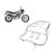 Bagageiro Cromado Churrasqueira Titan 150 2004 2005 2006 2007 2008 Pro Tork