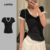 Lovito Camiseta Casual Lisa Com Blocos De Cores Verão/primavera Para Mulheres L123ED515