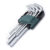 Jogo Chave Allen 1,5 a 10mm Sata Hexagonal Longa com 9 Peças ST09107ASJ