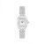 Relógio Feminino Prata Saint Germain Boxy Silver