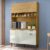 Cozinha Compacta Liz 4 Portas 1 Gaveta Marrocos/Off White – Mx Móveis