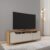 Rack para TV até 60 Polegadas 160cm 1 Gaveta 2 Portas Jersey Cedro/Off White