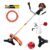 Roçadeira Gasolina 2 Tempos 63cc 2.2hp Evald + Kit Premium