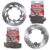 Kit Discos de Freio Fz15 150 Abs 2023-2026 + Pastilhas Diafrag