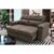 Sofá Retrátil Reclinável Verona 1,80m Suede Velut Tabaco  Molas no Assento – King House
