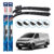 Par de Palhetas Limpador Parabrisa Multiclip Original Bosch Citroen Jumpy 2017 A 2024
