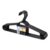 Conjunto de Cabides Sanremo 6 Peças, Preto – PR9105/6C8