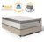 Cama Box com Colchão de Molas Ensacadas Pillow Top Supreme Lux Queen 158cm