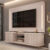 Rack Para Sala Ripado com Painel Para TV 75 Pol Atlantis D05 Off White – Lyam Decor