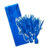 Papel para Bala de Coco – 8,5 x 21,5 cm – Azul Escuro – 48 unidades – CampFestas – Rizzo
