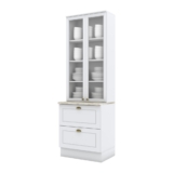 Paneleiros Nova York 2 Portas 2 Gavetas Branco Hp – Henn