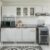 Cozinha de Aço Completa Diamante 12 Portas 1 Gaveta Branco 818489 – Telasul