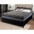 Conjunto Cama Box c/ Molas Ensacadas Montreal Cinza Casal 138x188x64