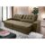 Sofá Retrátil Reclinável Zurique 2,50m Suede Velut Bege  Molas no Assento – King House