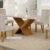 Mesa de Jantar 6 Lugares Retangular 180cm Tampo Vidro/MDF de 4cm Aurora 40