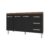 Balcão Armário Cozinha Gabinete Pia De 140 Cm Carine Com 3 Portas E 3 Gavetas Preto