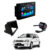Central Multimídia CarPlay Mp5 7 Polegadas + Câmera de Ré Borboleta + Moldura 2Din Corsa G1