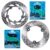 Kit Discos de Freio Fz25 250 Abs 2018-2026 + Pastilhas Cobreq