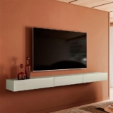 Rack Suspenso para TV até 70 Polegadas Pamplona 1 PT 2 GV Off White