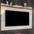 Painel para TV Até 50 Polegadas Vivare New 1 Prateleira Off White/Freijo – Giga Móveis