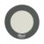 Tapete Silicone e fibra de Vidro Redondo Branco e Cinza para Confeitaria de Bolos e Biscoitos 15cm