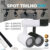 Trilho Spot LED para trilho + Trilho + Conector Preto e Branco 15W 360° |Luz Branca, Neutra e Amarela | Bivolt 110V-220V