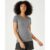 Blusa Básica Feminina Decote Redondo Em Algodão