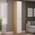 Guarda-Roupa Modulado Infinity 2 Portas 4 Prateleiras Savana/Branco 2058 – Genialflex