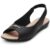 Sandália Modare UltraConforto Strech Feminino – Preto