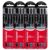 Kit 12 Escovas Dental Colgate Slim Soft Black