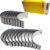 Kit Bronzina Mancal E Biela C Furo Metal Leve Gol Parati Saveiro Santana 1.6 1.8 2.0 Ap