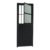 Porta de Sala Linha 25 Vidro Boreal 210cm X 80cm Brimak Preto