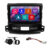 Kit Multimídia 9 Pol Outlander 2008 2009 2010 2011 2012 Espelhamento Android Ios 2 Din Preto Camera Ré