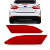 Refletor Parachoque Traseiro Focus Sedan 2014 a 2019