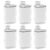 6x Dispenser Produtos de Limpeza 2,3 Litros OU Flow Branco