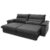 Sofá Retrátil Reclinável Grécia 2,70m Suede Velut Cinza  Molas no Assento – King House