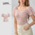 (Lovito Refine) Blusa Casual Lisa Básica Blusa De Verão/primavera Para Mulheres LR2LD079