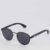 Óculos de Sol Hang Loose Round Preto Fosco