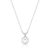 gargantilha chocker ponto de luz redondo 40cm