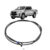 Cabo Abertura Capô Hilux 2016 2017 2018 2019 2020 Até 2022